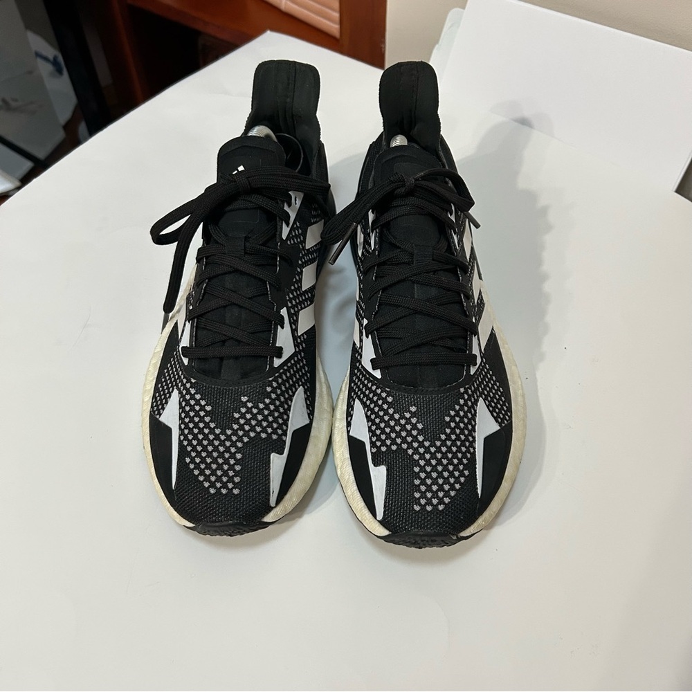 Adidas X9000L3 Black White Running Shoes - 9 - Picture 2 of 13